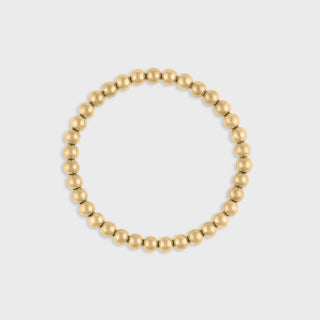 14K Gold Filled PLUS™ Metal Bead Stretch Bracelet- Main