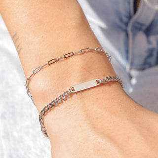 Paperclip Chain Bracelet