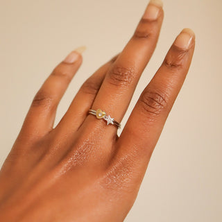 Stone Star Ring