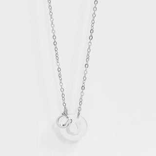 Cutout Horseshoe Necklace