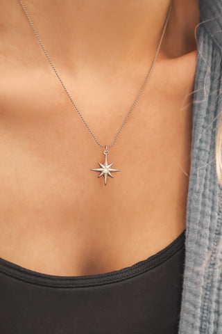 Compass Star Necklace