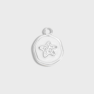White Starfish Charm