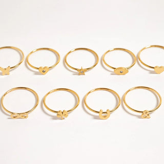 Stone Star Ring