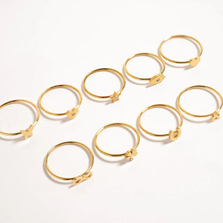 Stone Star Ring