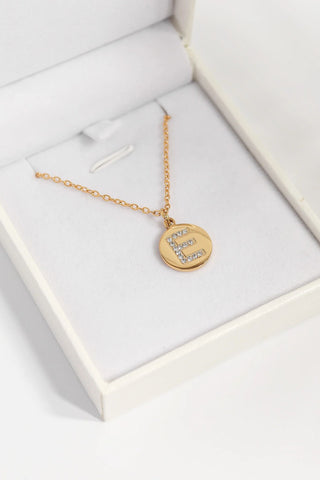 Gold Initial Necklace