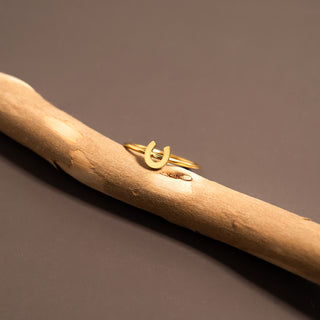 Lucky Horseshoe Ring
