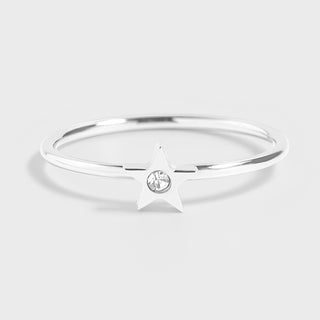 Stone Star Ring