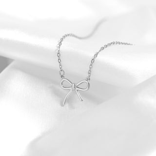 Bow Necklace