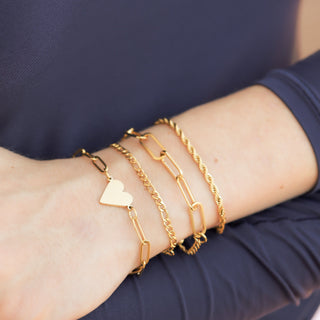 Paperclip Chain Bracelet