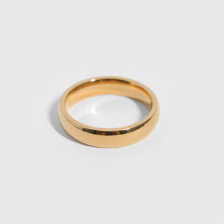 18k gold band ring