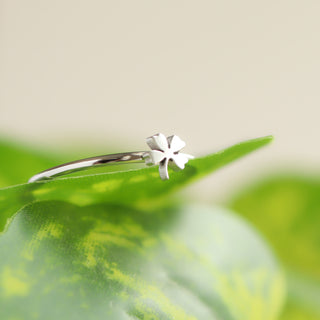 Four Leaf Clover Ring
