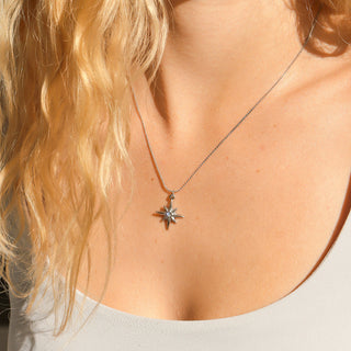 Compass Star Charm