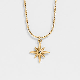 Compass Star Necklace