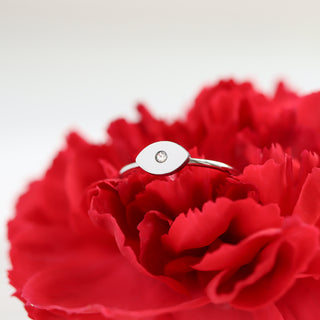 Stone Evil Eye Ring