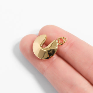 Fortune cookie charm