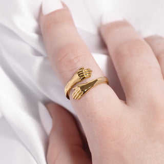 Gold Hug Ring