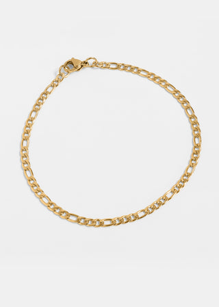 Gold Figaro Chain Bracelet or Anklet