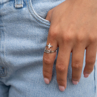 Adjustable Faith Ring