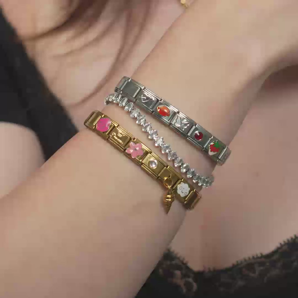 Strawberry Italian Charm- model