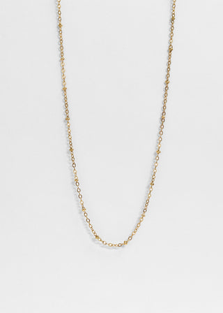women's dainty satellite chain necklace for layering