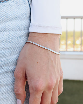 Herringbone Chain Bracelet